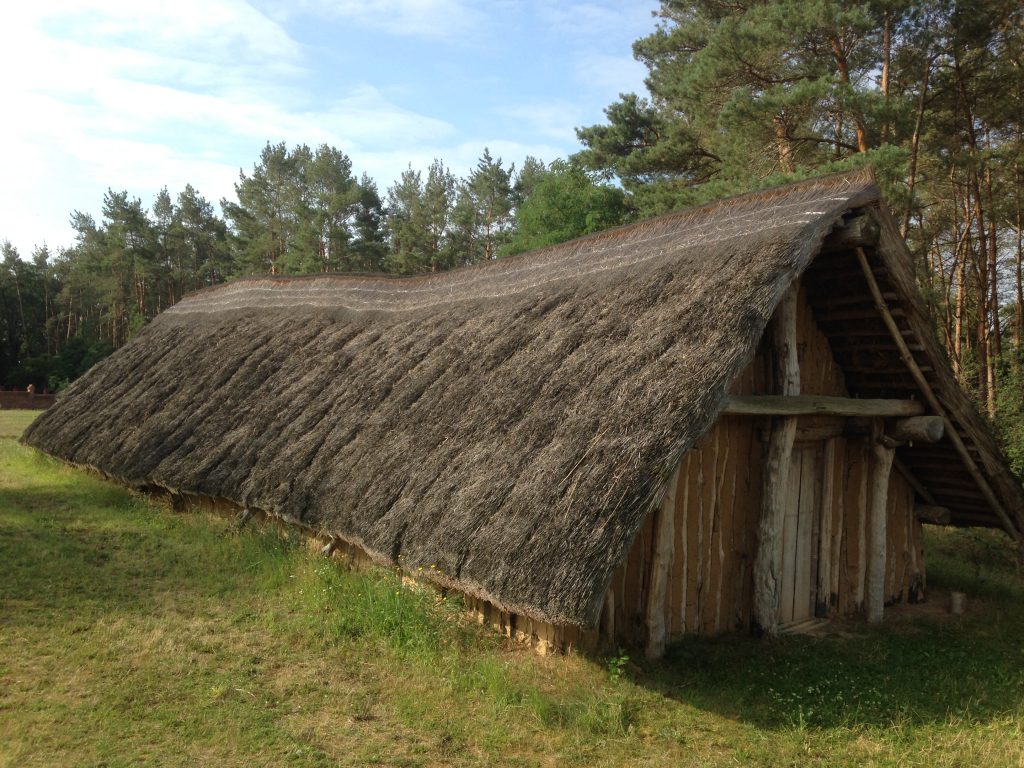 Langhaus der Linienbandkaramiker