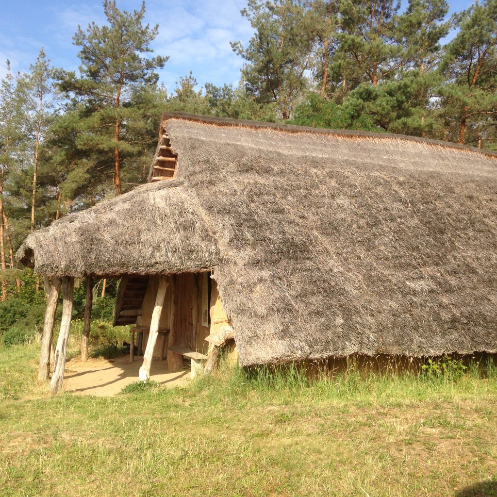 Eingang Langhaus der Linienbandkeramiker